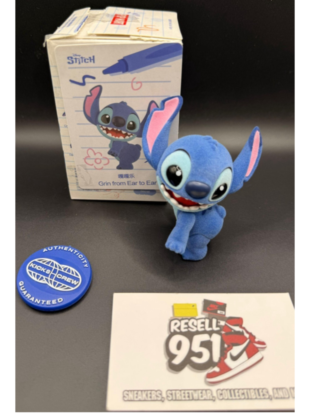 Disney Stitch Little Emotions Grin From Ear To Ear Figure